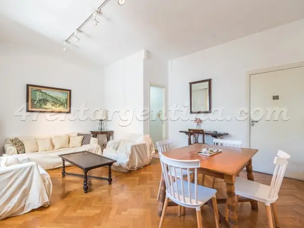 Departamento amoblado de 2 dormitorios en Retiro