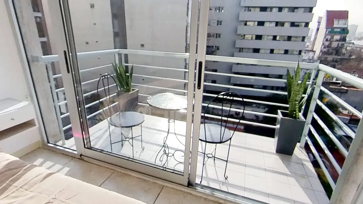 Квартира-студия с балконом в Villa Crespo