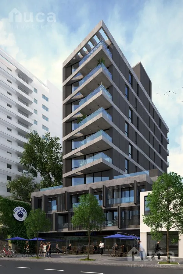 Apartamento de um ambiente com amenities, piscina e vaga de garagem em Beccar