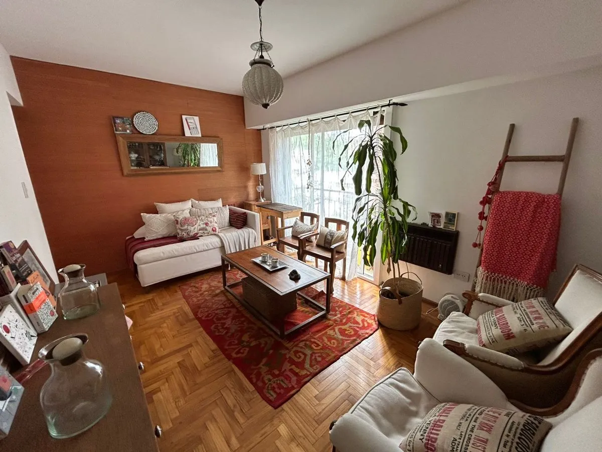 Apartamento de dois ambientes mobiliado em Belgrano