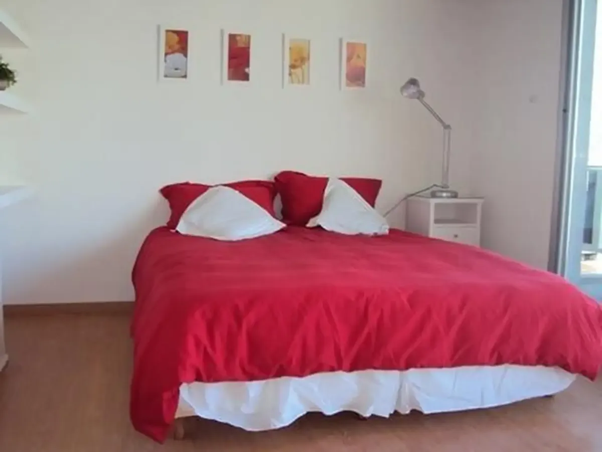 Furnished studio apartment with balcony in Constitución