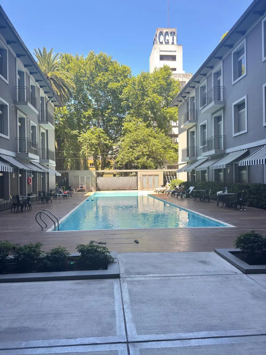 Квартира-студия с видом на внутренний двор в San Telmo