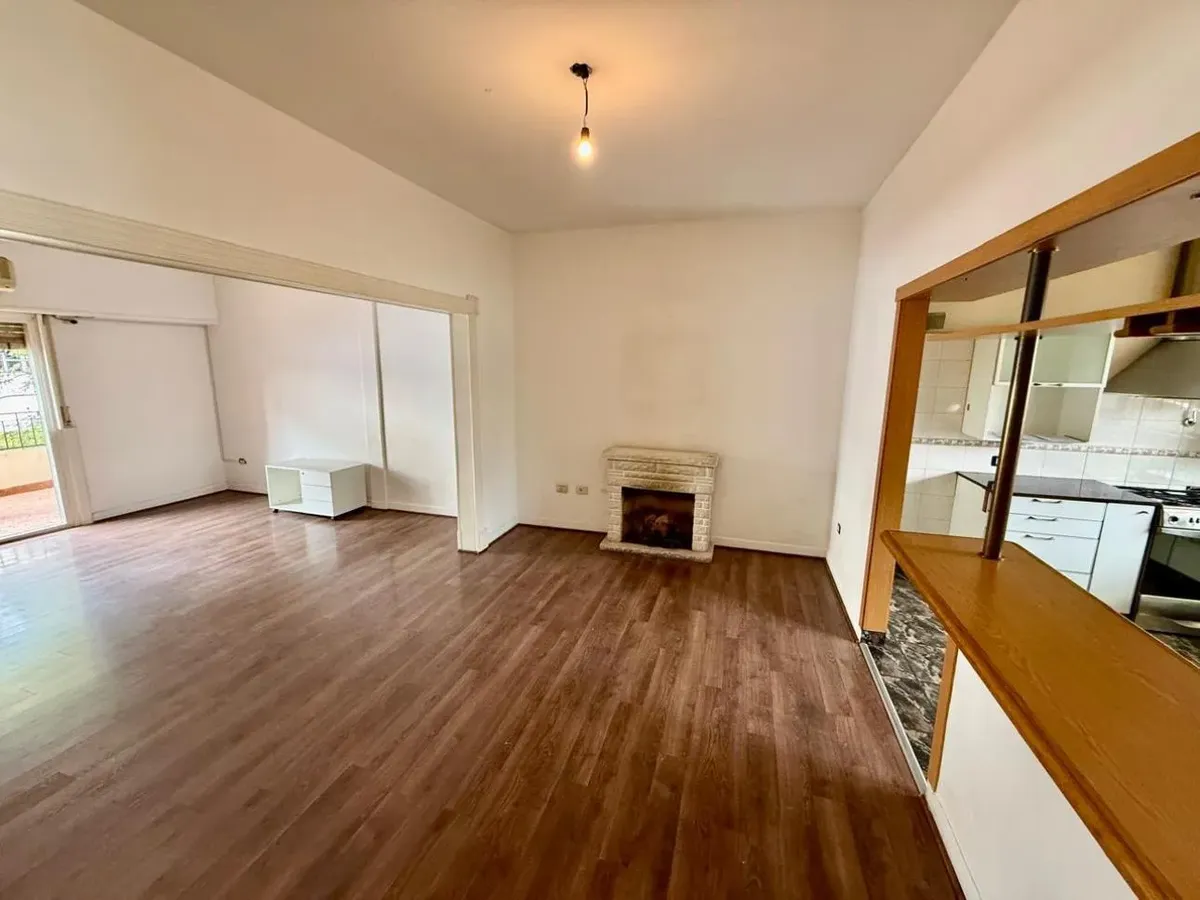 Professional-use two-bedroom apartment with balcony and private terrace in General San Martín
