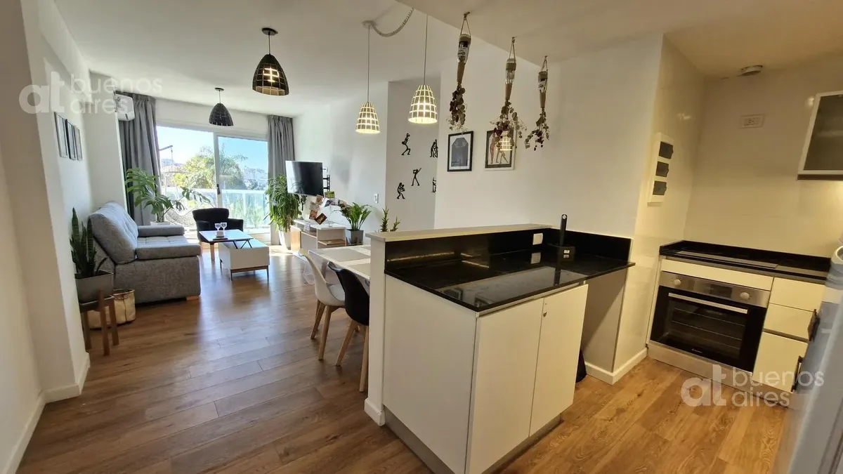 Departamento de 2 ambientes amoblado con balcón en Villa Urquiza