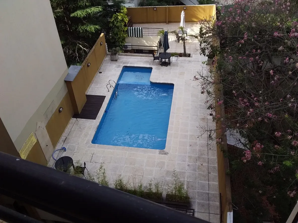 Furnished studio apartment with balcony in Núñez