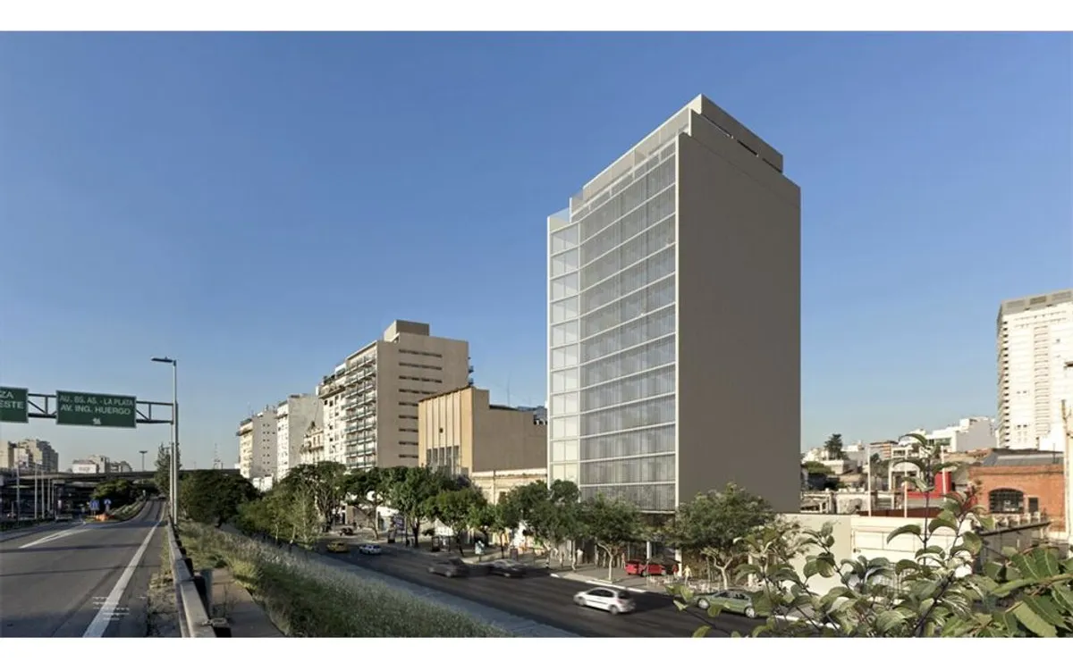 Kitnet com varanda no 9º andar em Constitución