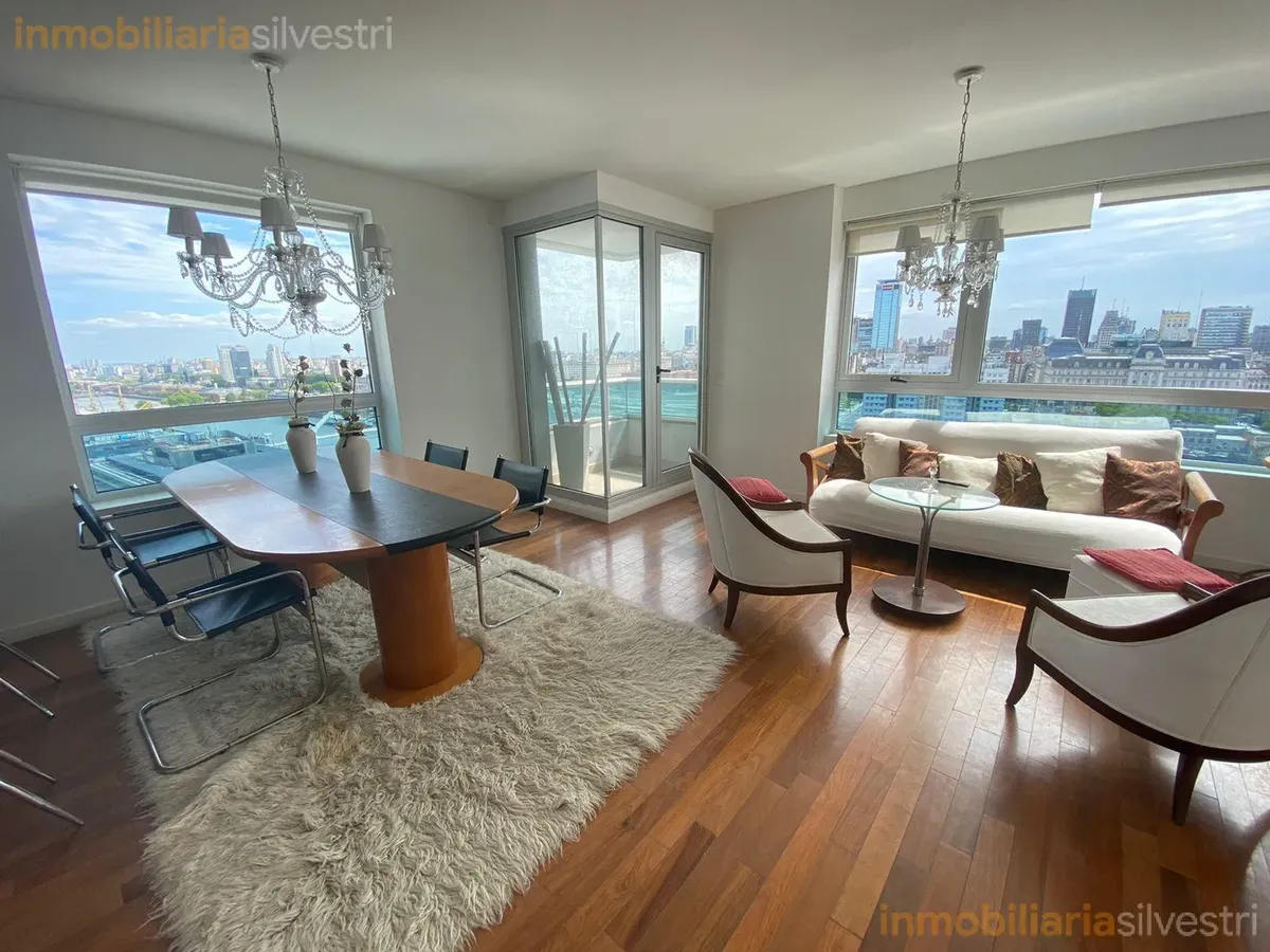 Apartamento de dois ambientes mobiliado em Puerto Madero