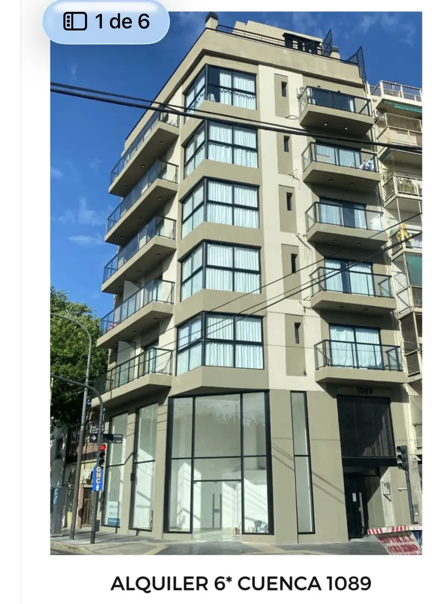 Loft de 1 dormitorio con terraza en esquina en Villa Santa Rita