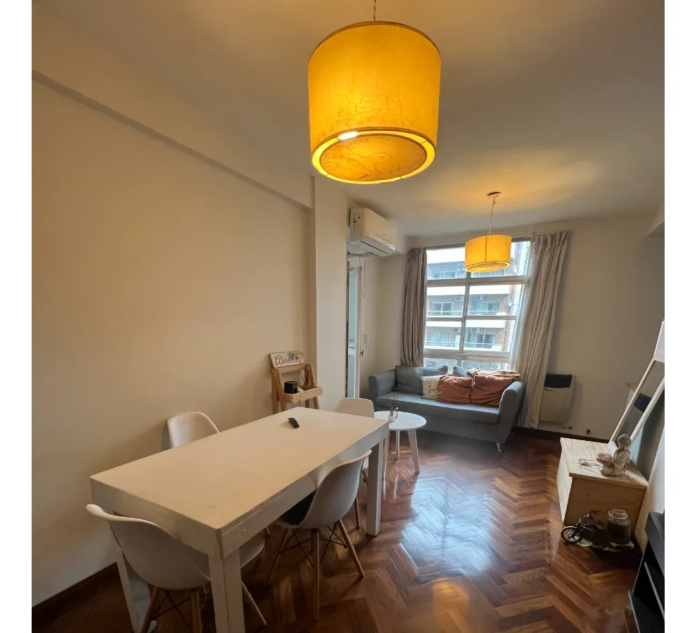 Furnished two-room apartment in Lomas de Zamora with balcony