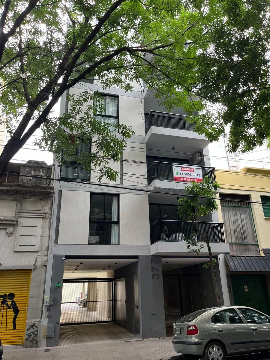 Apartamento de dois ambientes com 1 quarto em Caballito