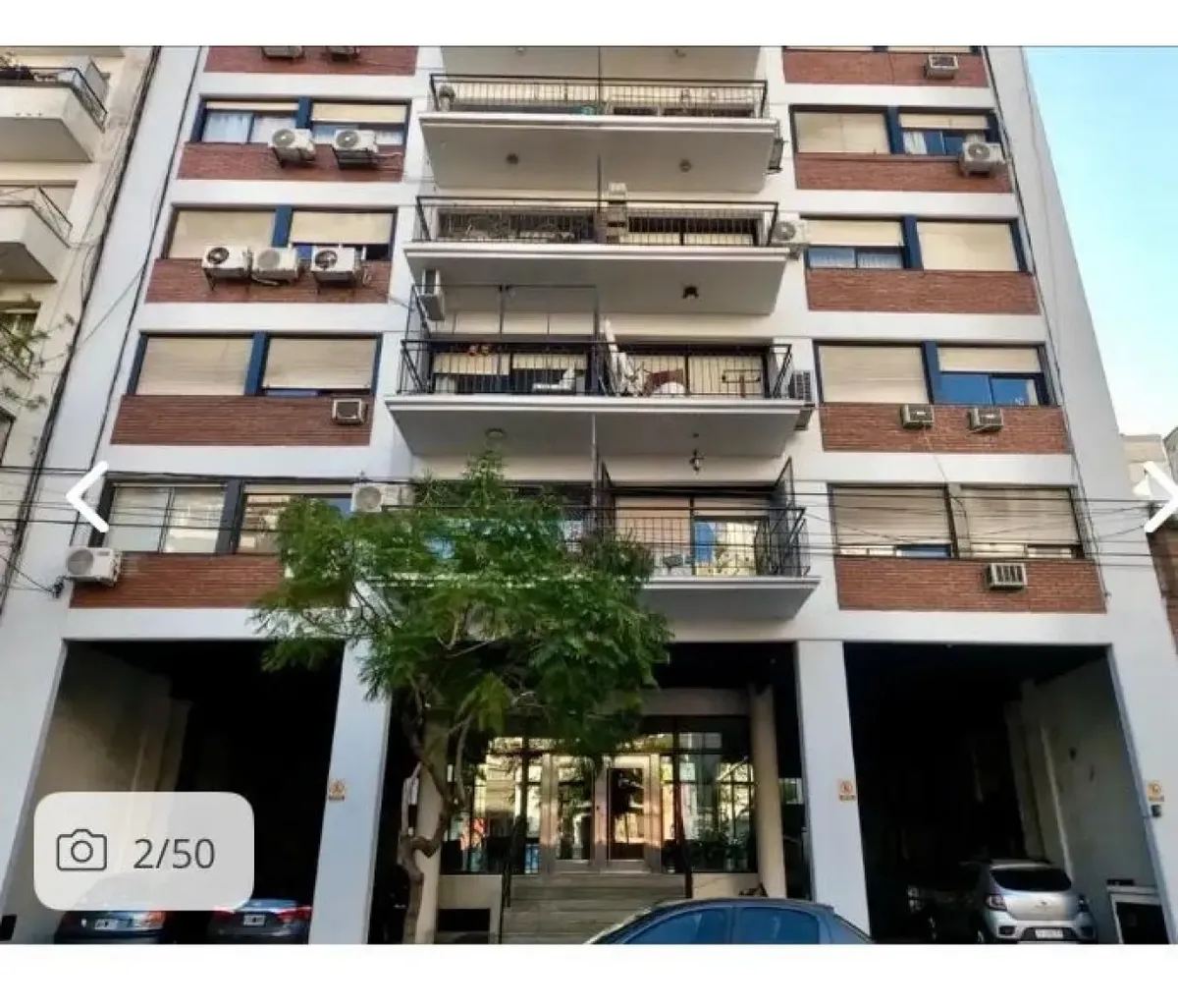 Apartamento de três ambientes com varanda em Palermo