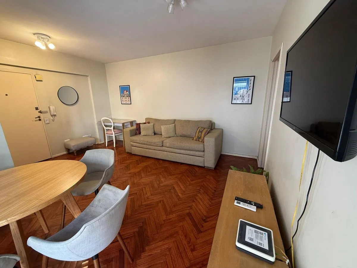 Apartamento mobiliado de dois ambientes em Recoleta