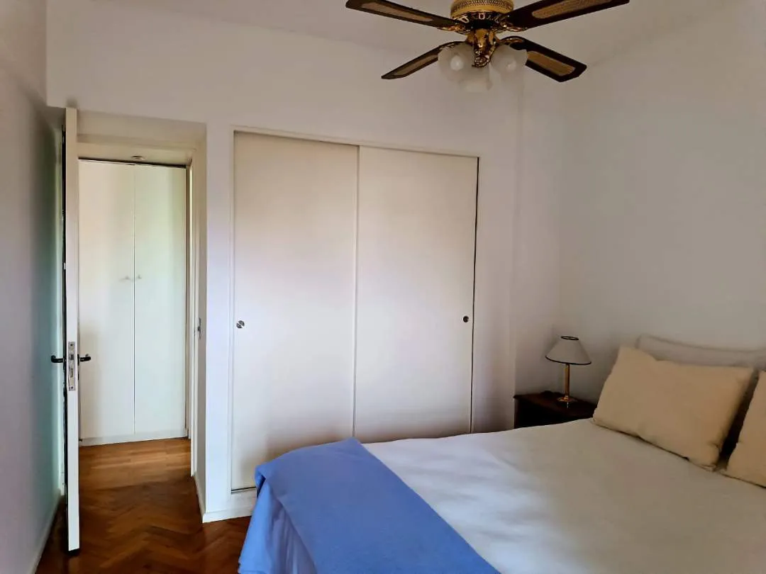 Departamento de 2 ambientes en Núñez con balcón corrido y vista abierta
