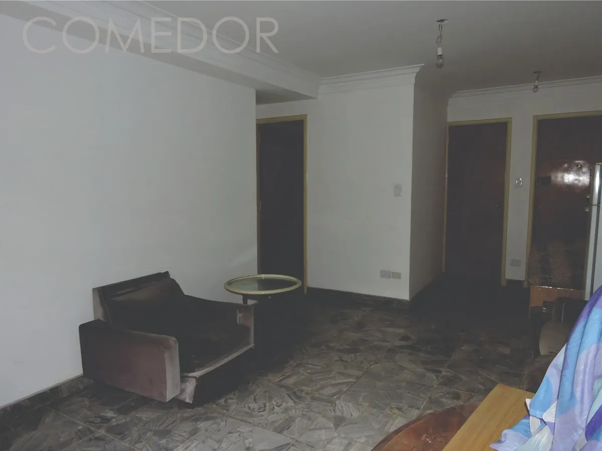 Three-room apartment with service room and patio in Villa Crespo
