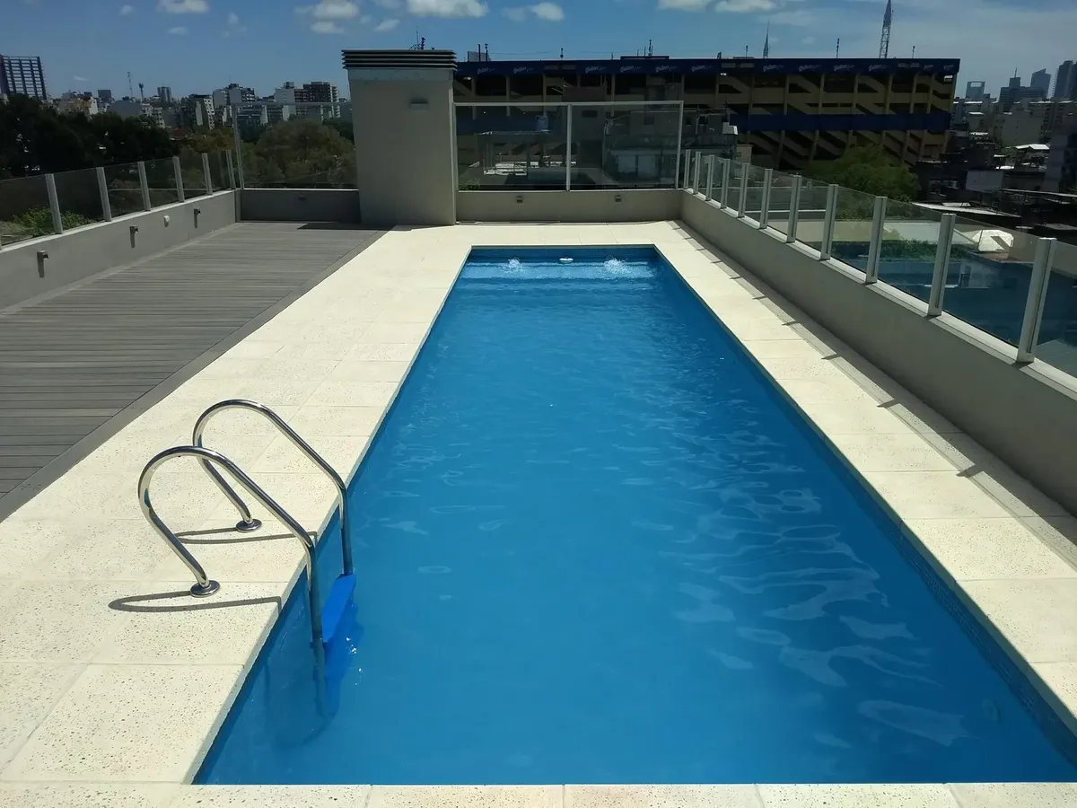 Apartamento com 1 quarto em La Boca com piscina