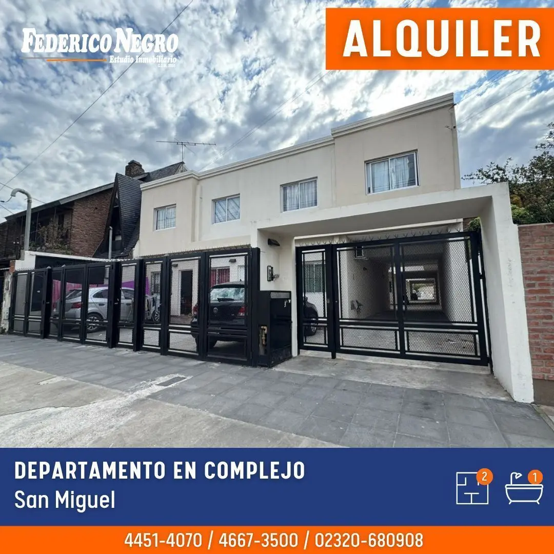 Departamento En Alquiler En San Miguel