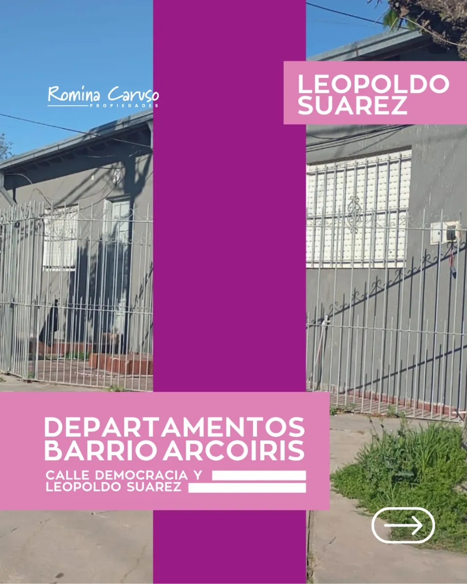 6 Departamentos En Alquiler Barrio Arco Iris