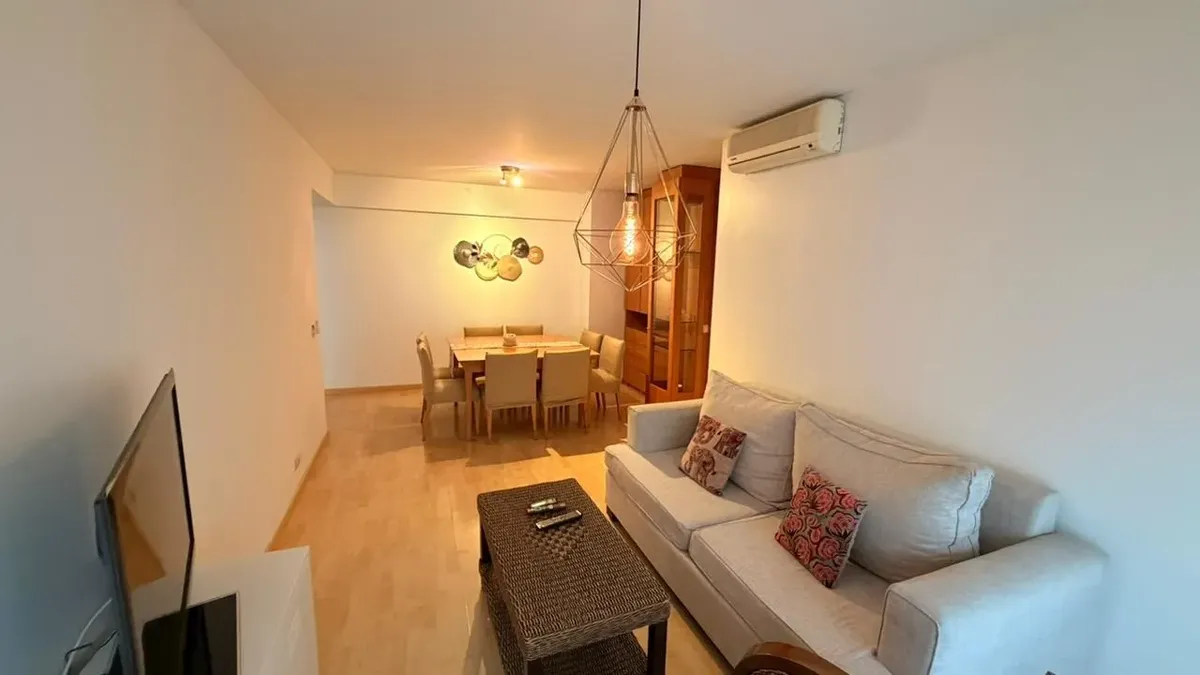 Apartamento de três ambientes mobiliado com 2 dormitórios em Puerto Madero