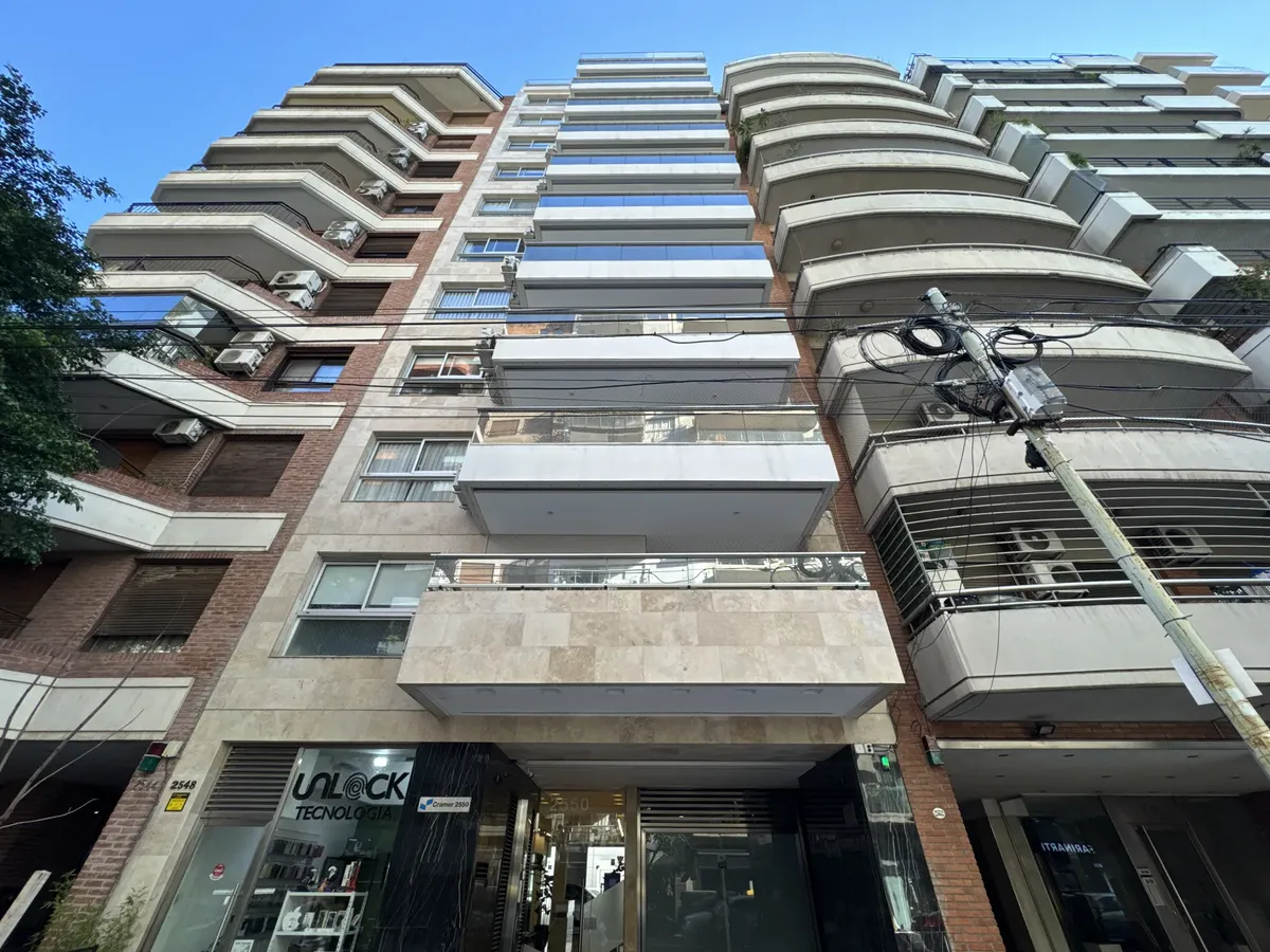 Departamento de 3 ambientes con terraza y amenities en Belgrano