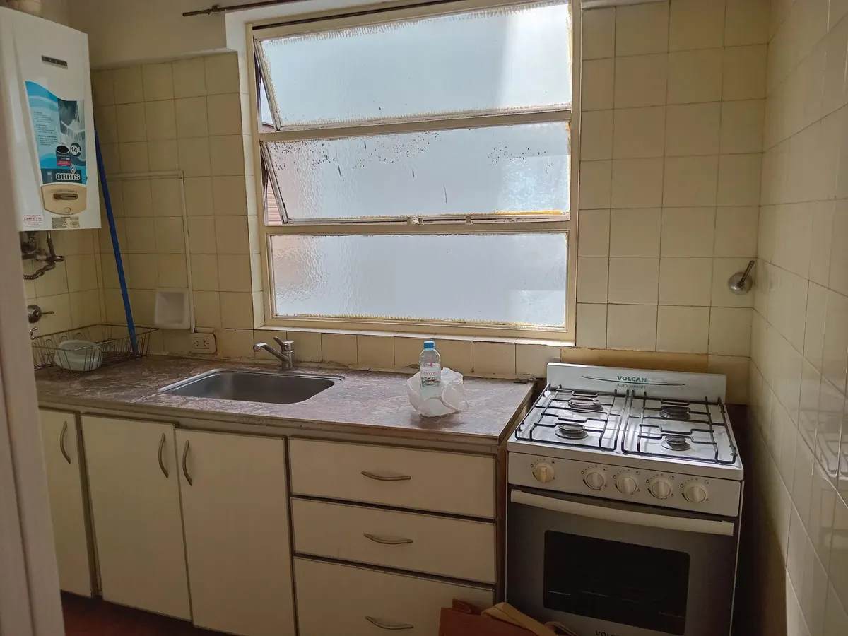 Departamento de 2 ambientes con balcón al contrafrente en Villa Crespo
