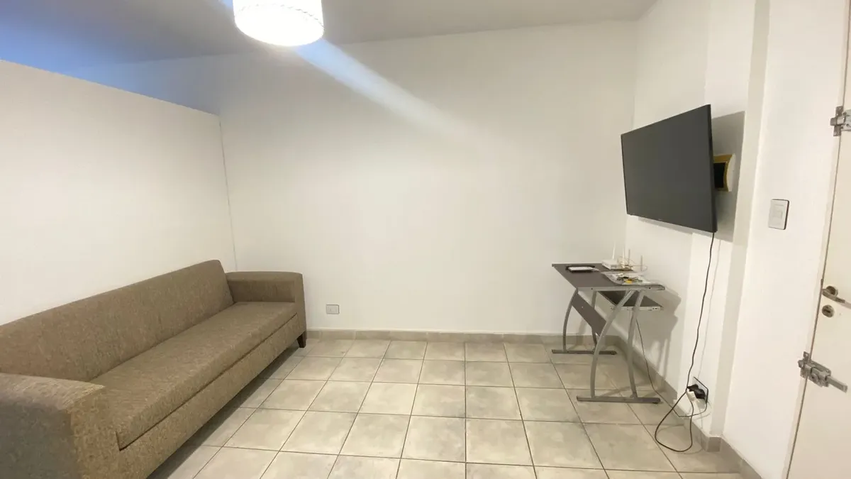 Furnished studio apartment in La Boca