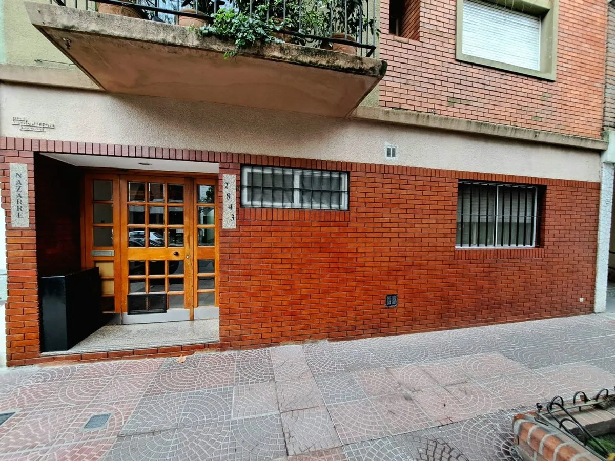 Departamento de 3 ambientes con balcón en Villa del Parque
