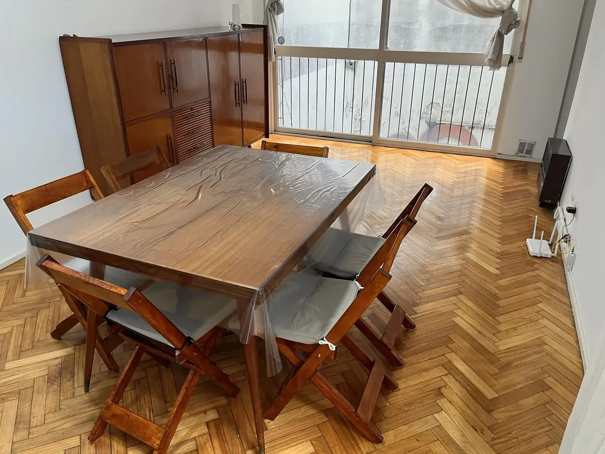 Departamento amoblado de 3 ambientes en Balvanera