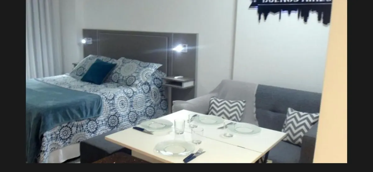 Departamento amoblado de 1 dormitorio en Parque Patricios