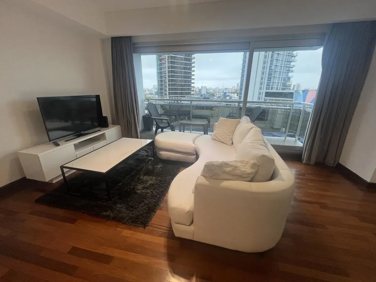 Квартира с 1 спальней и парковочным местом в Puerto Madero, с мебелью (временная аренда)