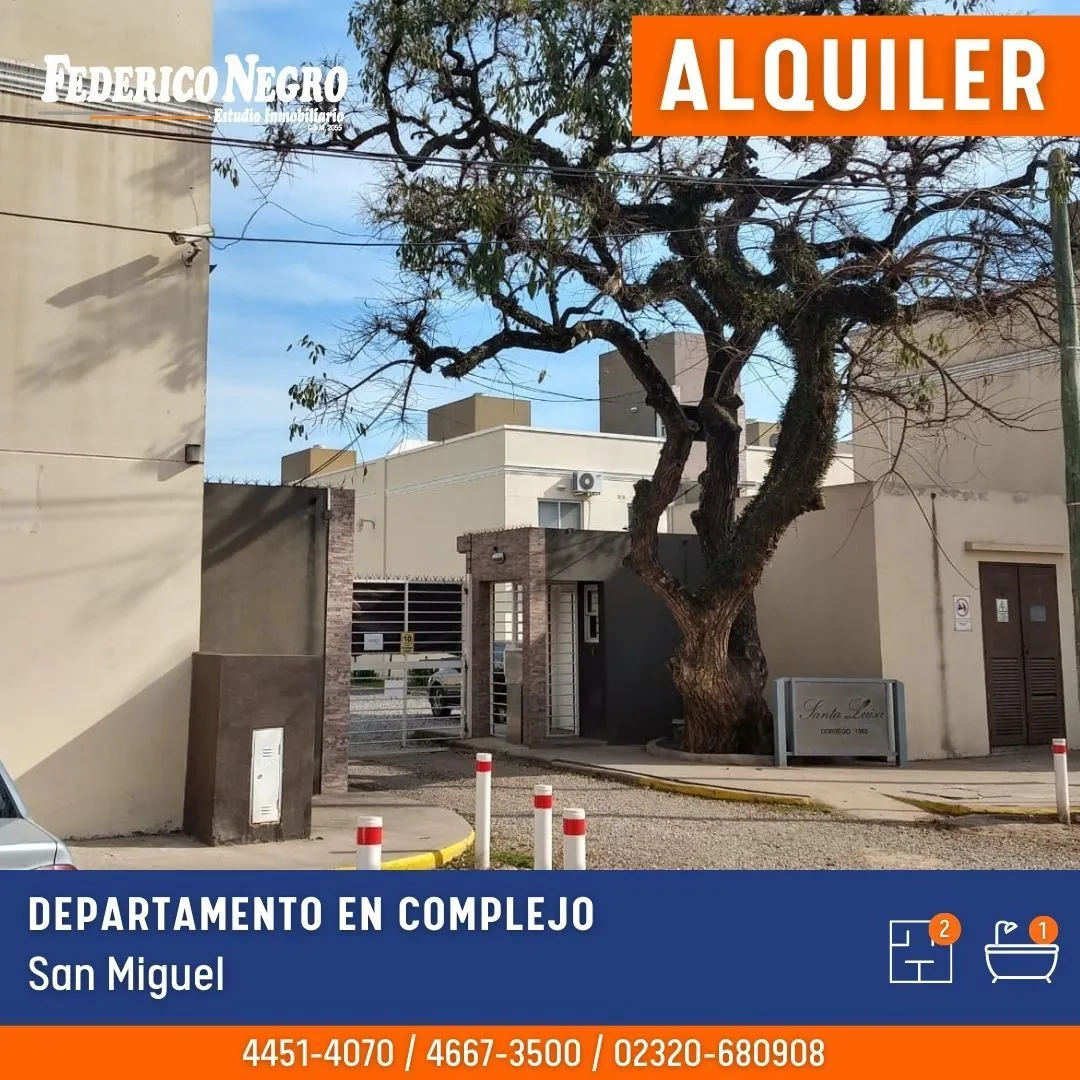 Departamento En Alquiler En San Miguel