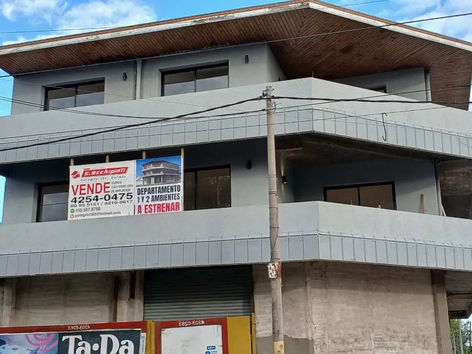 Apartamento de 2 ambientes novo em Quilmes Oeste
