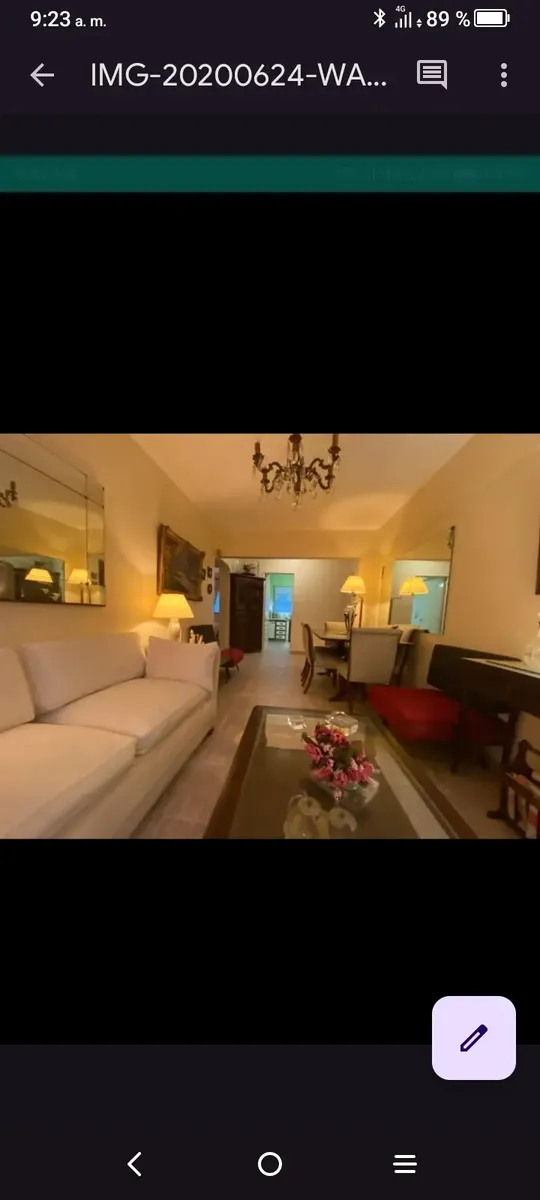 Two-bedroom apartment with two patios in Olivos