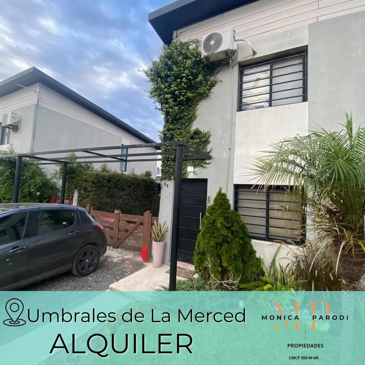 Dúplex En Alquiler En Umbrales De La Merced I Tipología A Con Parque, Parrilla Y Espacio Para Dos Autos