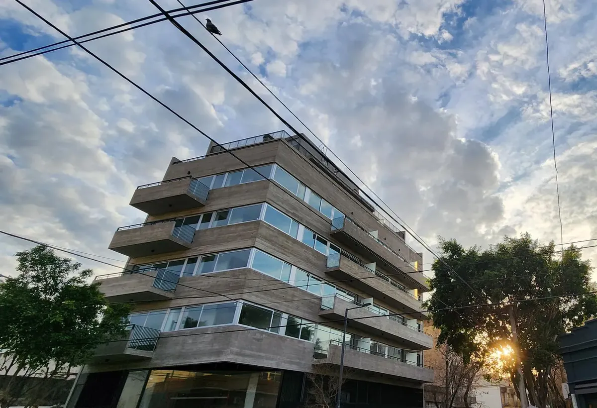 Новая квартира-студия в Saavedra с балконом