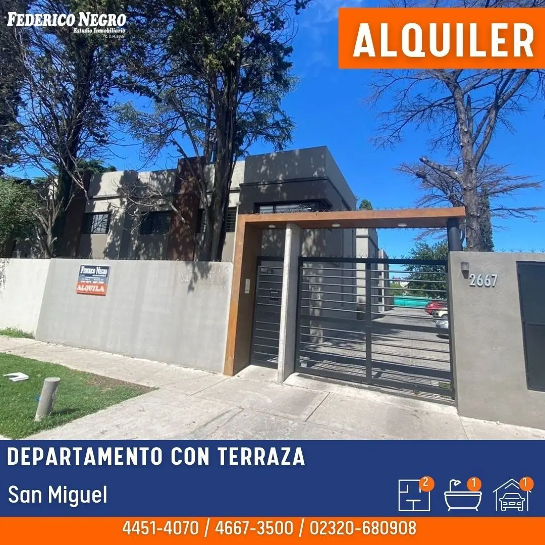 Departamento En Alquiler En San Miguel