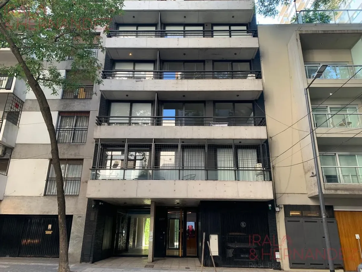 Furnished studio apartment with balcony in Belgrano