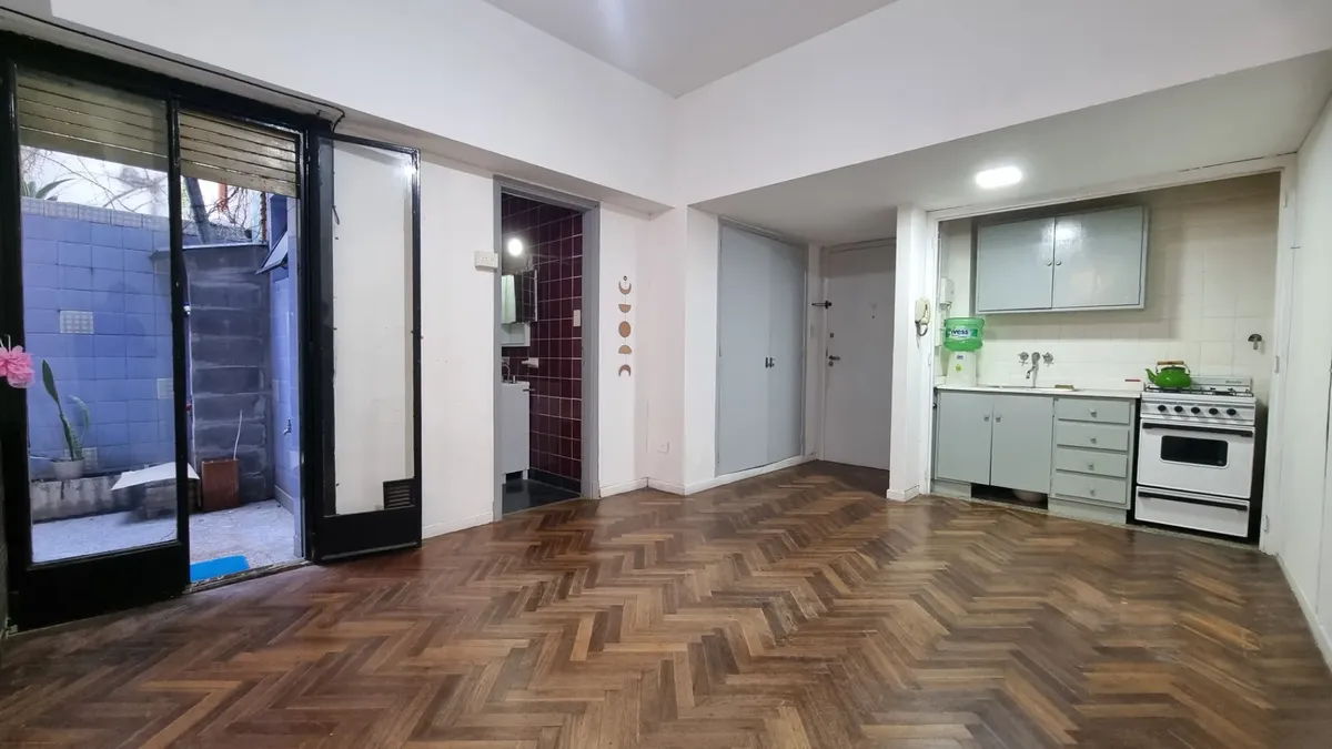 Квартира-студия с патио в Colegiales