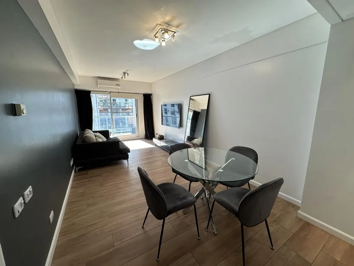 Apartamento de dois ambientes mobiliado em Palermo, Las Cañitas