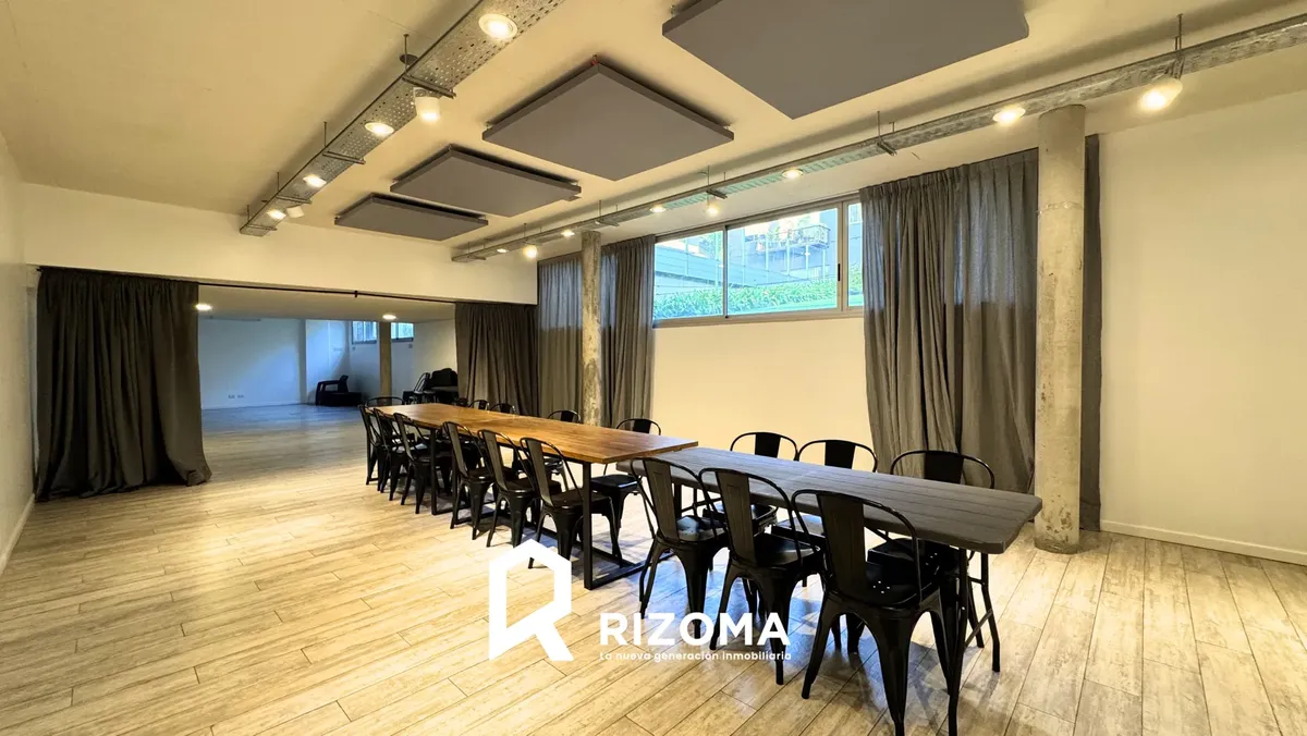 Apartamento de dois ambientes com 74,05 m² cobertos em Florida Este