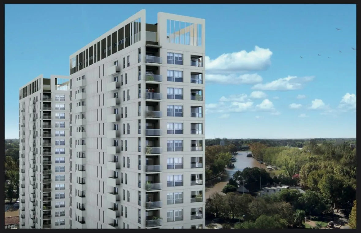 Departamento de 2 ambientes en Tigre con vista al río y amenities