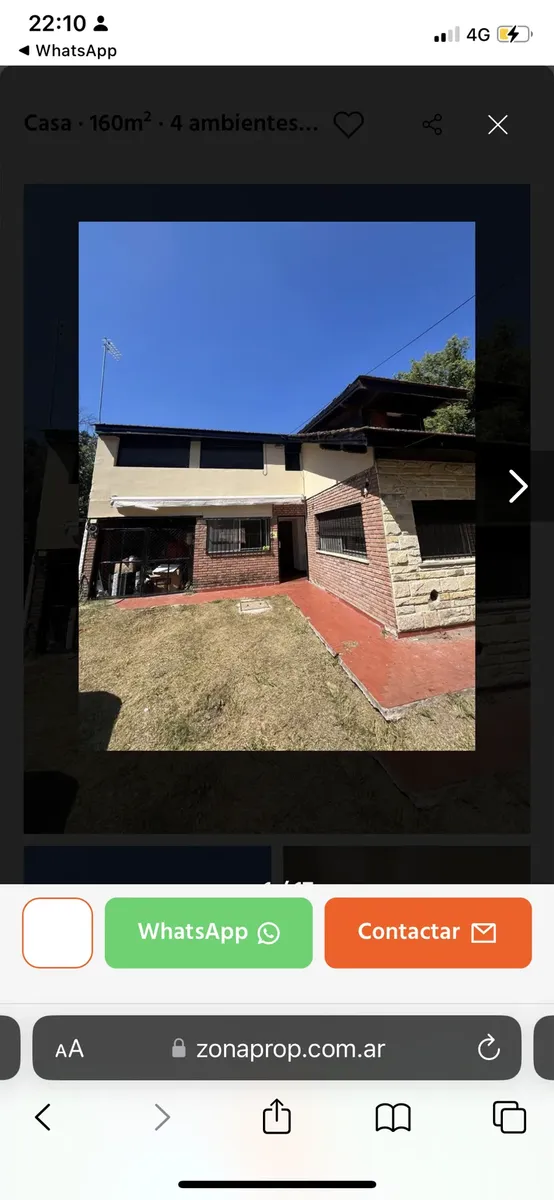 Chalet En Dos Plantas Lote 400 M