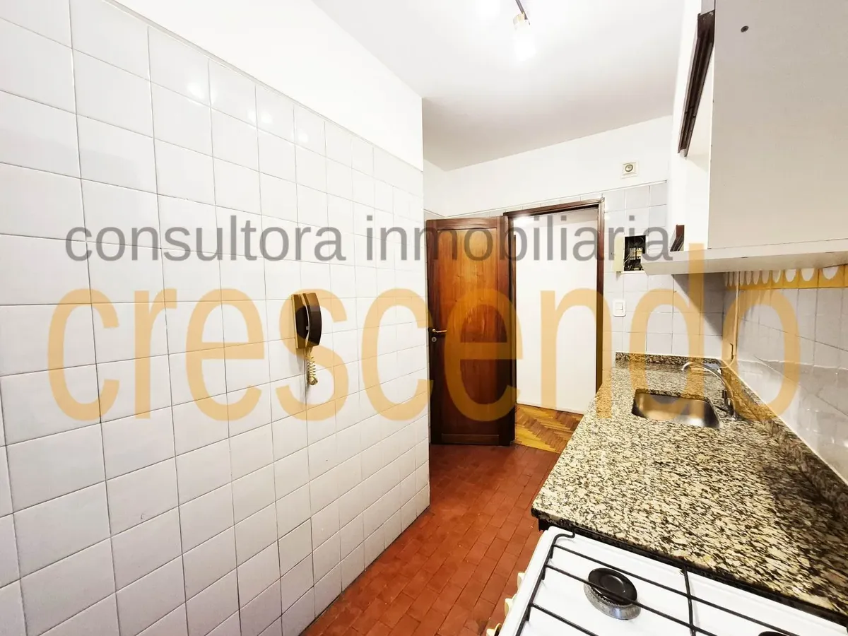 One-bedroom two-room apartment with balcony-terrace in Villa General Mitre