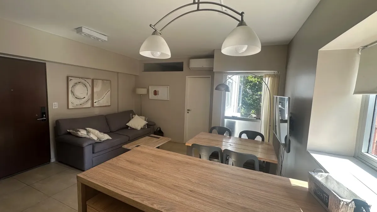 Furnished two-room apartment in Vicente López