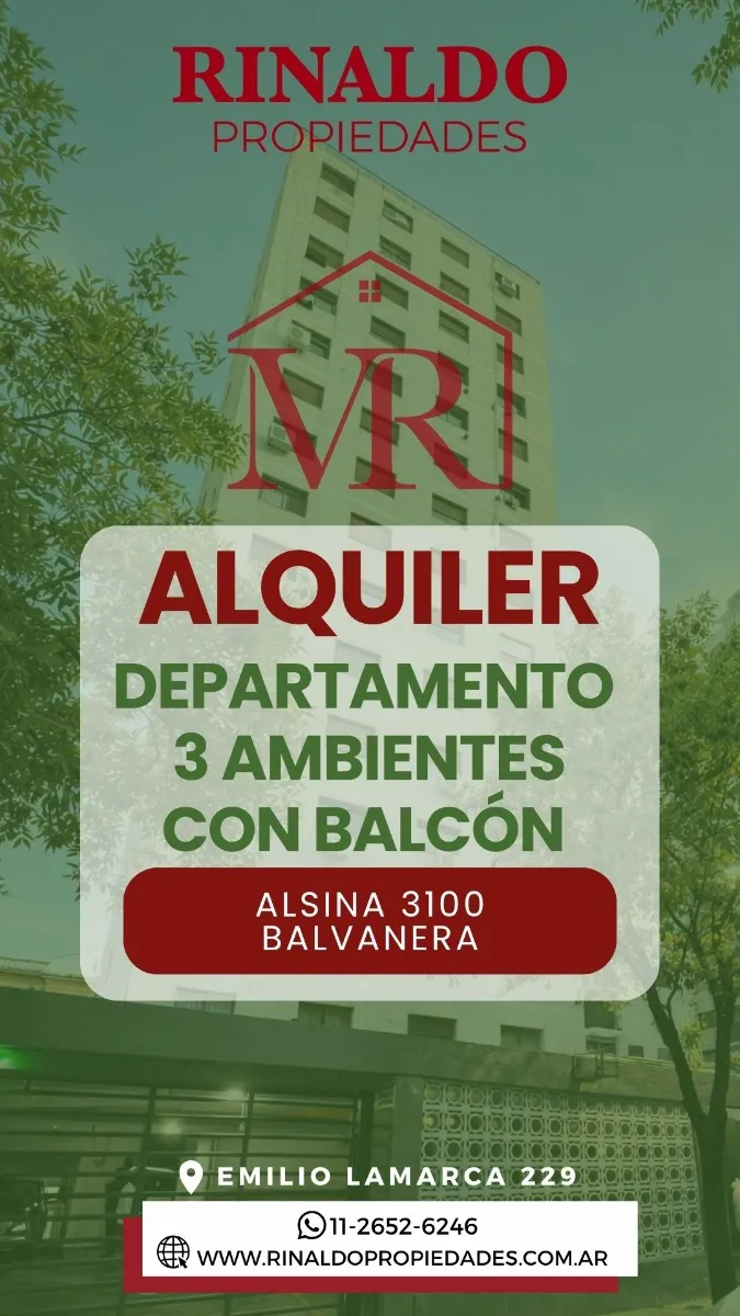 Квартира с 2 спальнями после ремонта в Balvanera