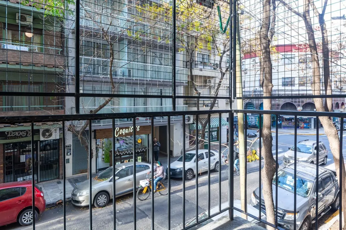Квартира-студия в Recoleta с балконом