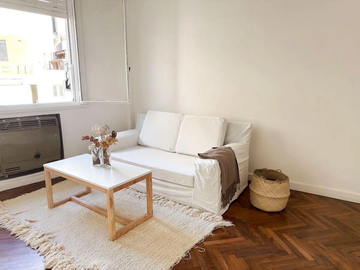 Apartamento de três ambientes em Recoleta