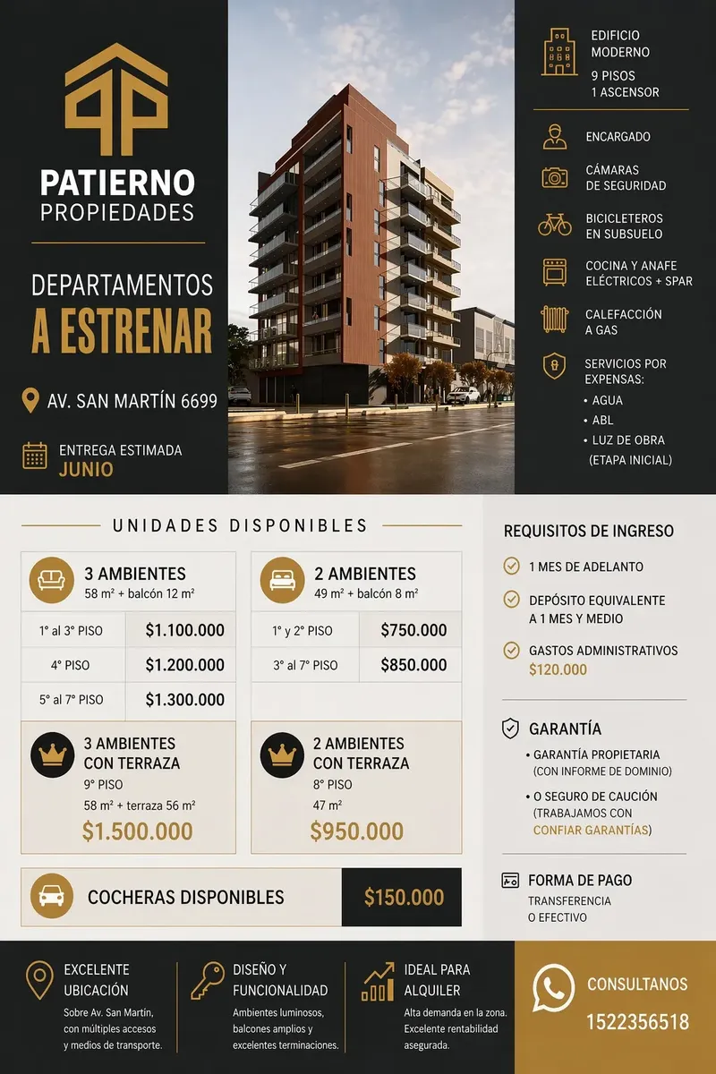 Deptos 2 Y 3 Amb En Alquiler | Villa Devoto | A Estrenar Con Balcón - Proximamente