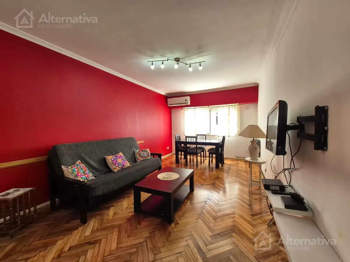 Furnished two-room apartment in Balvanera