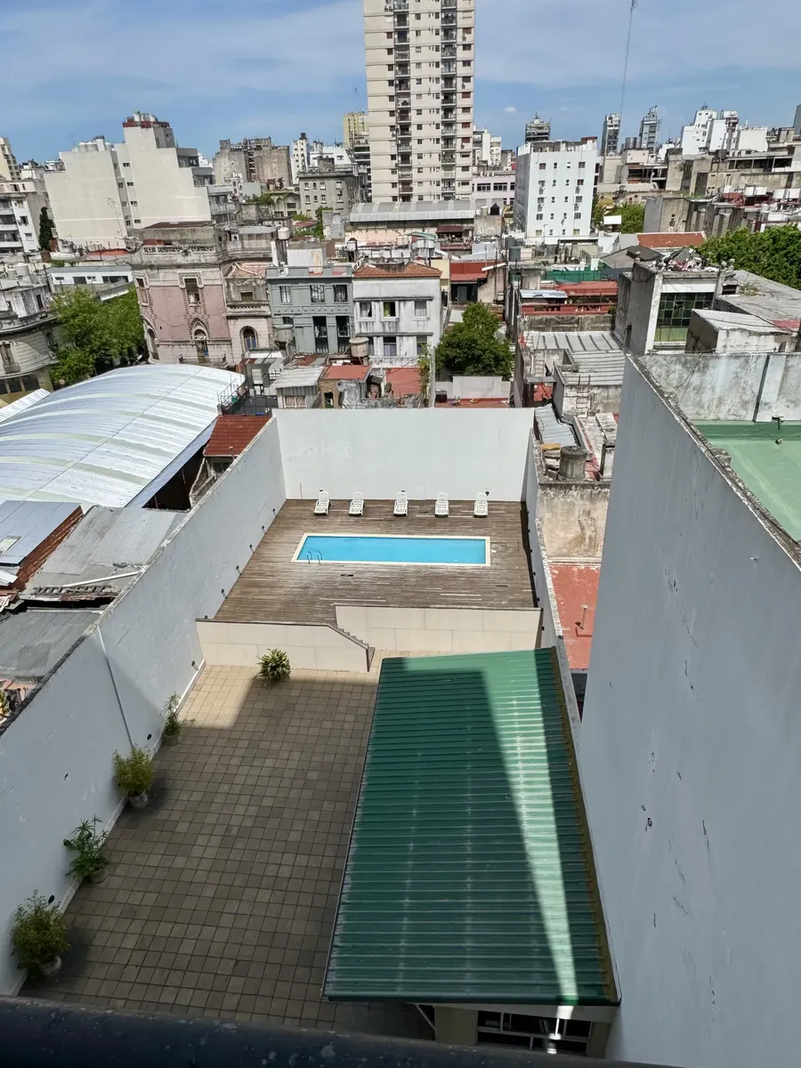 Departamento Monoambiente Amueblado Con Seguridad 24 Horas Gym Pileta Laundry