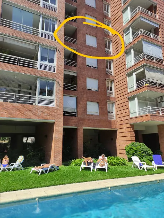 Jardines Del Libertador 8540 Reservado 2 Ambientes Alquiler Amoblado Vigilancia 24hs Temporario